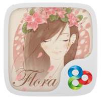 Flora GO Launcher Theme on 9Apps