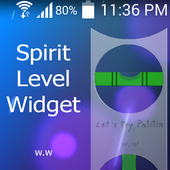 spirit level widget icon