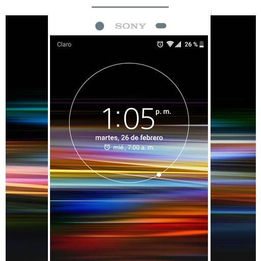 Black-X10 Lite Theme Xperia icon