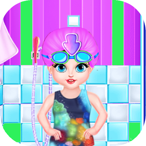 Learn Swimming Game - Water Park Girls Game icon
