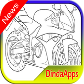 Sketch Drawing Motor icon