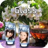 Glass Dual Photo Frames