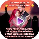 My Photo Islamic Lyrical Video Status Maker icon