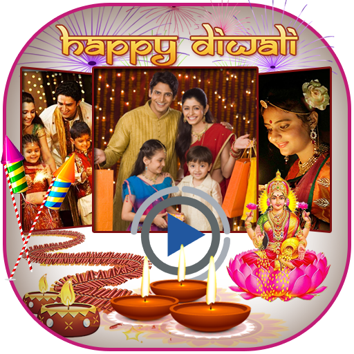 Diwali Video Maker with Music icon