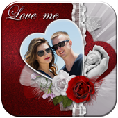 Valentine Day Photo Frame 2017 icon