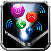 برنامج فلاش عند الإتصال أيقونة