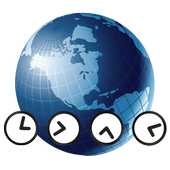 World clock &amp; weather icon