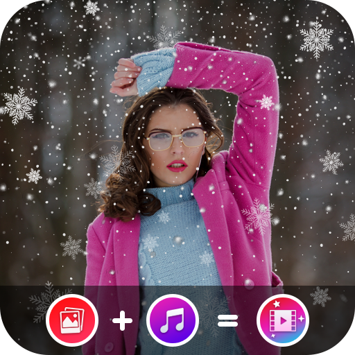 Nature Effect Particle.ly Video Status Maker icon