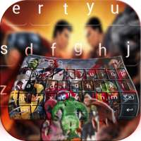 Thème du clavier  superheros Emoji on 9Apps