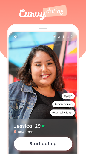 Curvy Singles Dating screenshot 1