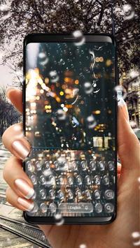 3D Raindrops Keyboard screenshot 1