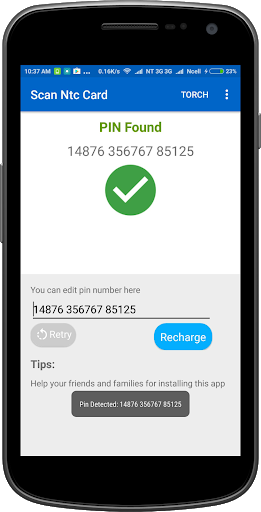 Recharge Card Scanner for NTC and Ncell Users screenshot 2