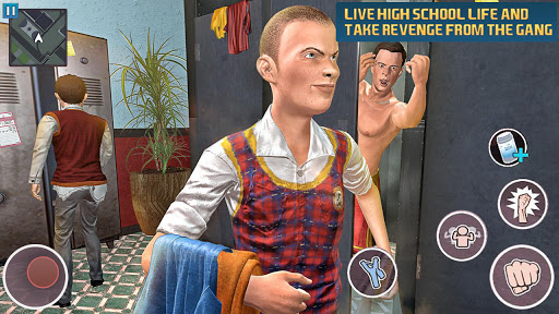 School Gangster Grand Crime 3D screenshot 5