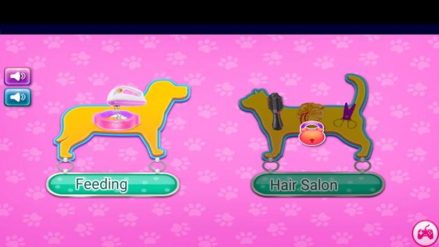 Game cooking and shopping and dressing up animals screenshot 2