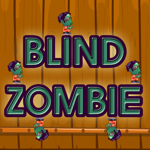 Blind zombie icon