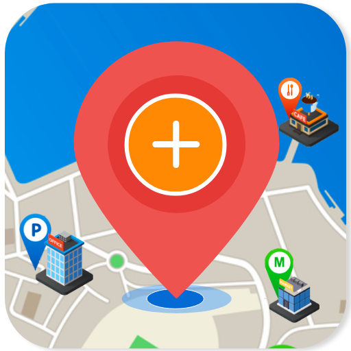 Places Map - Save &amp; Share favorite places icon