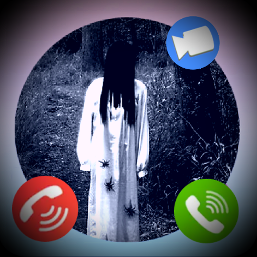 Ghost Kuntilanak call: Fake video call icon