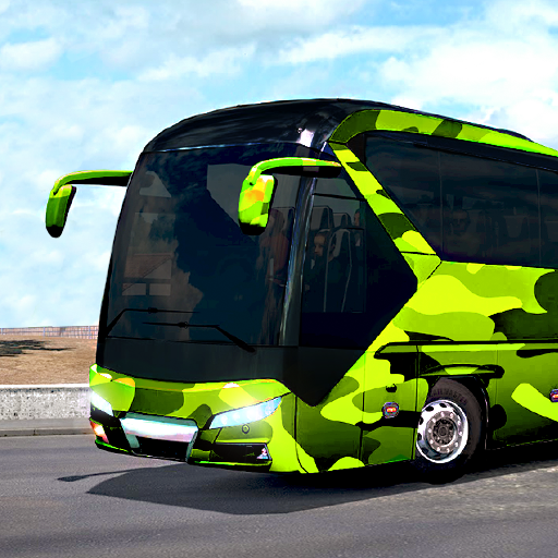 Army Bus Simulator Bus driver Coach bus simulation icon