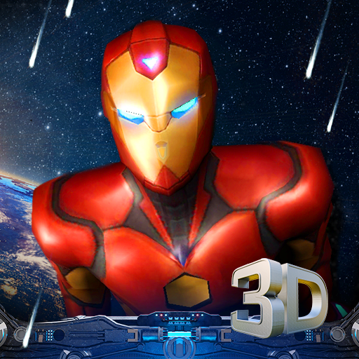 3D Iron Hero Live Wallpaper icon