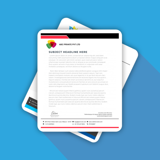 Letterhead Maker - Letter Writing Templates icon