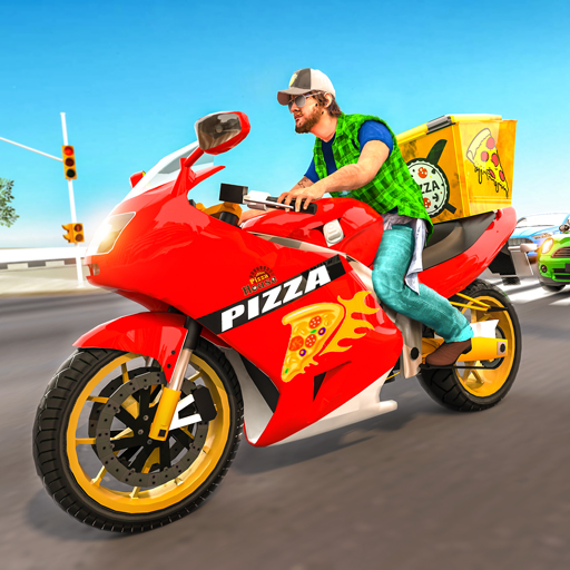 Fast Bike Racing Pizza Deliver icon