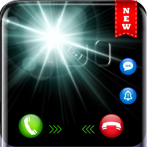 Flash Alerts On Call &amp; SMS - Ringing Flashlight icon