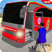 Football Team Transport: Bus Driver Duty icon