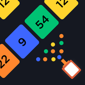 Bricks Block Fire : Color Block Ball icon