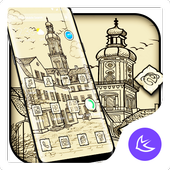 Hand Drawn Street APUS Launcher theme icon