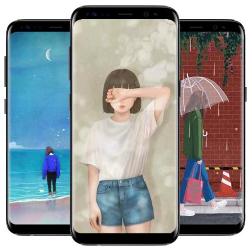 Lonely Girl Wallpapers icon