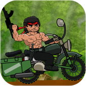 Metal Rombo Soldier Racing icon