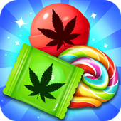 Weed Crush Match 3 Puzzle icon