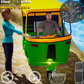 Hill Climb Tuk Tuk Taxi Driver icon