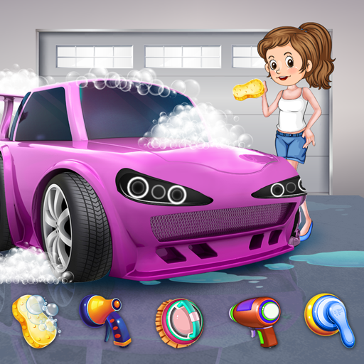 Girls Car Wash Salon For Kids icon