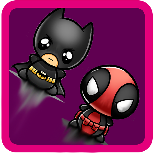 2 Hero Kid - Batman &amp; DeadPool icon