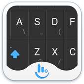 TouchPal Black Key Theme on 9Apps