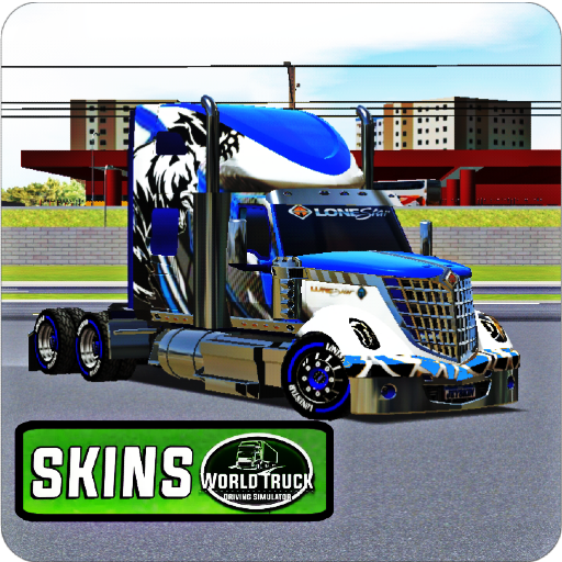 Skin world truck icon