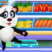 Panda Supermarket Adventure icon