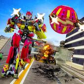 Future Robot Ball Attack War Transformation icon