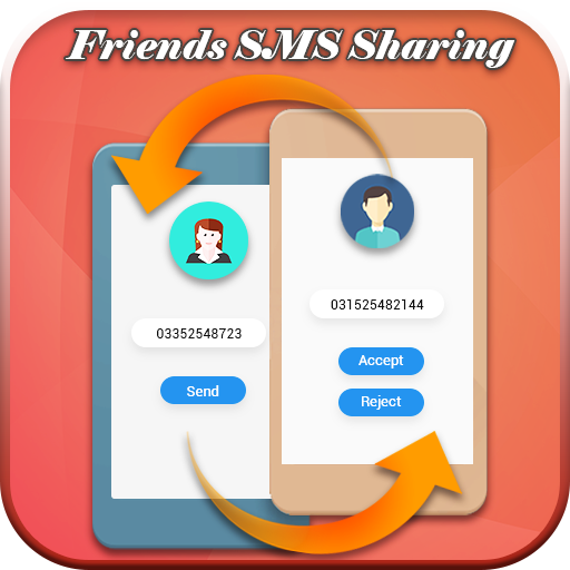 Friends SMS Sharing icon