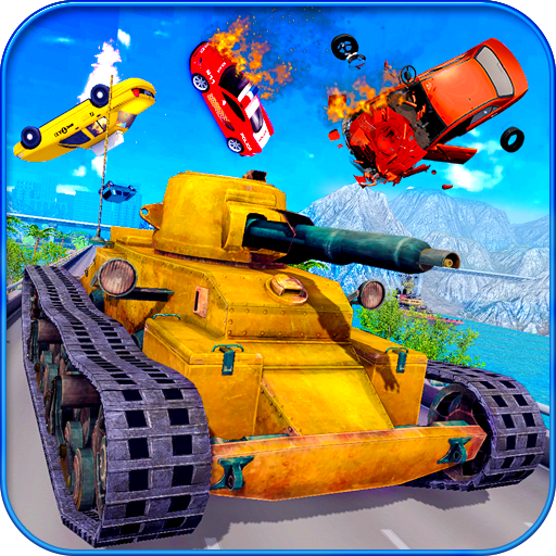 Real Tank Fighting Traffic Riding 3D icon