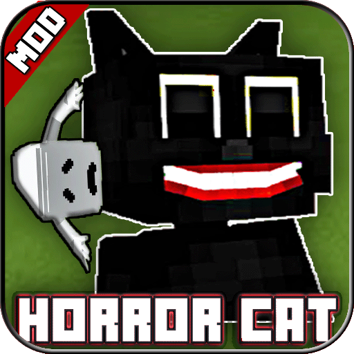 Scary Cartoon Cat Mod For MCPE icon