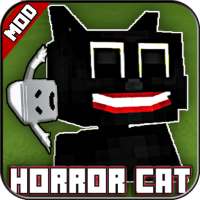 Scary Cartoon Cat Mod For MCPE