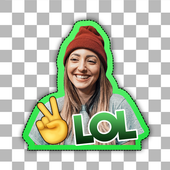 We Stickers: My Photo Sticker Maker Studio icon