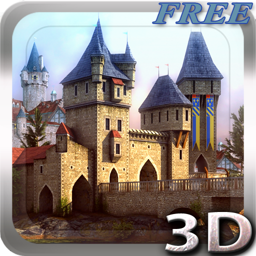 Castle 3D Free live wallpaper icon