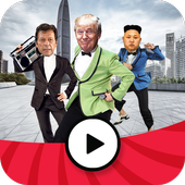 Add Face To Video - Funny Video Status icon