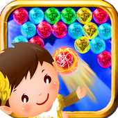 Shoot Bubble bee buble icon