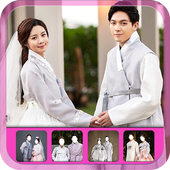 Korean Traditional Wedding Couple icon