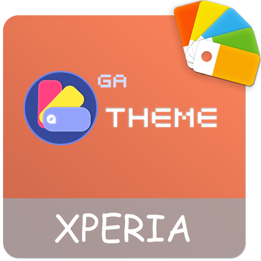 COLOR™ Theme | ORANGE Xperia - Design For SONY 🎨 icon