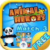 Animal Heroes All New Match 3 icon